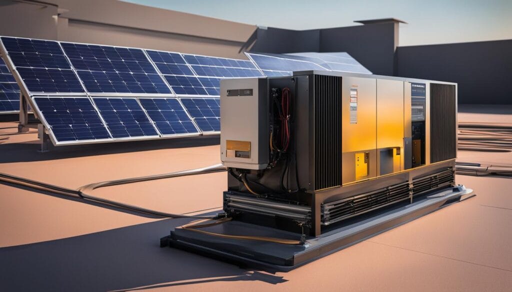 Oversized solar inverter