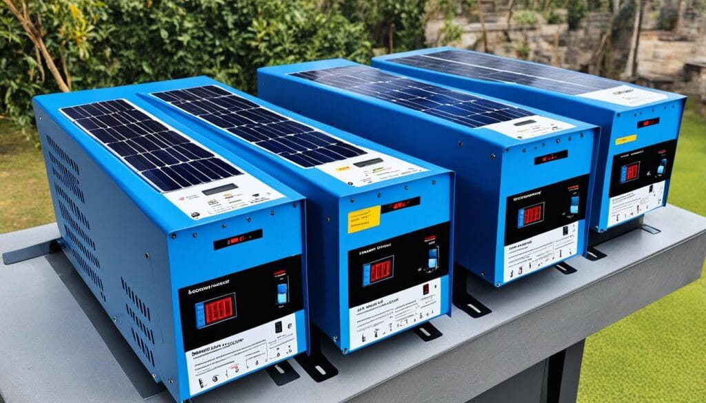 Solar inverter types