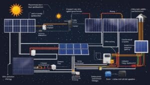 Block diagram of a solar inverter & utility in kenya