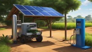 Powering solar borehole with 3. 5kva inverter in kenya