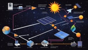 Solar panel to inverter connection guide & diagram