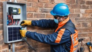 Solar panel inverter installation guide