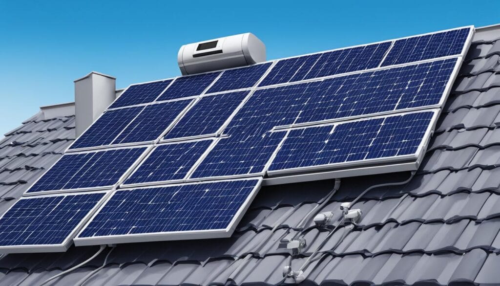 Solar Air Conditioning System Solar air conditioning system