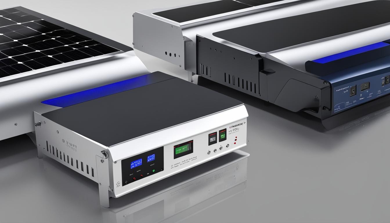 Solar inverter with mppt charge controller