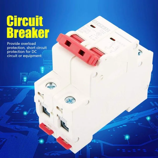 125a dc circuit breaker | 2-pole solar pv mcb | maximum industrial photovoltaic protection switch - image 3