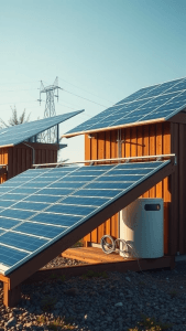 How to store power from solar panels