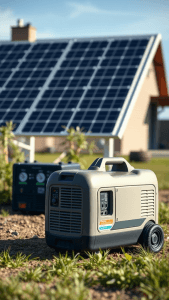 Solar generator cost comparison: portable vs. Whole-home systems