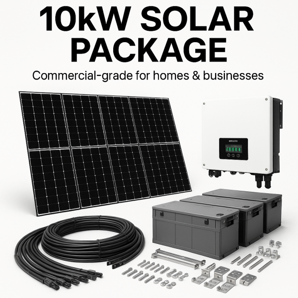10kw off-grid solar power system | commercial-grade home & business solar package kenya - image 3
