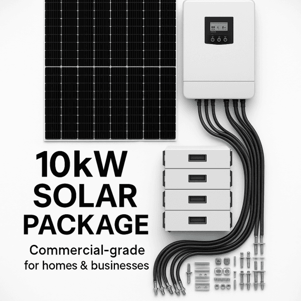 10kw off-grid solar power system | commercial-grade home & business solar package kenya