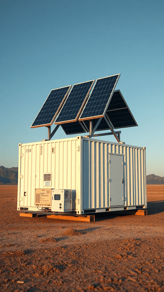 Containerized solar deployable energy systems for disaster relief 1750343317