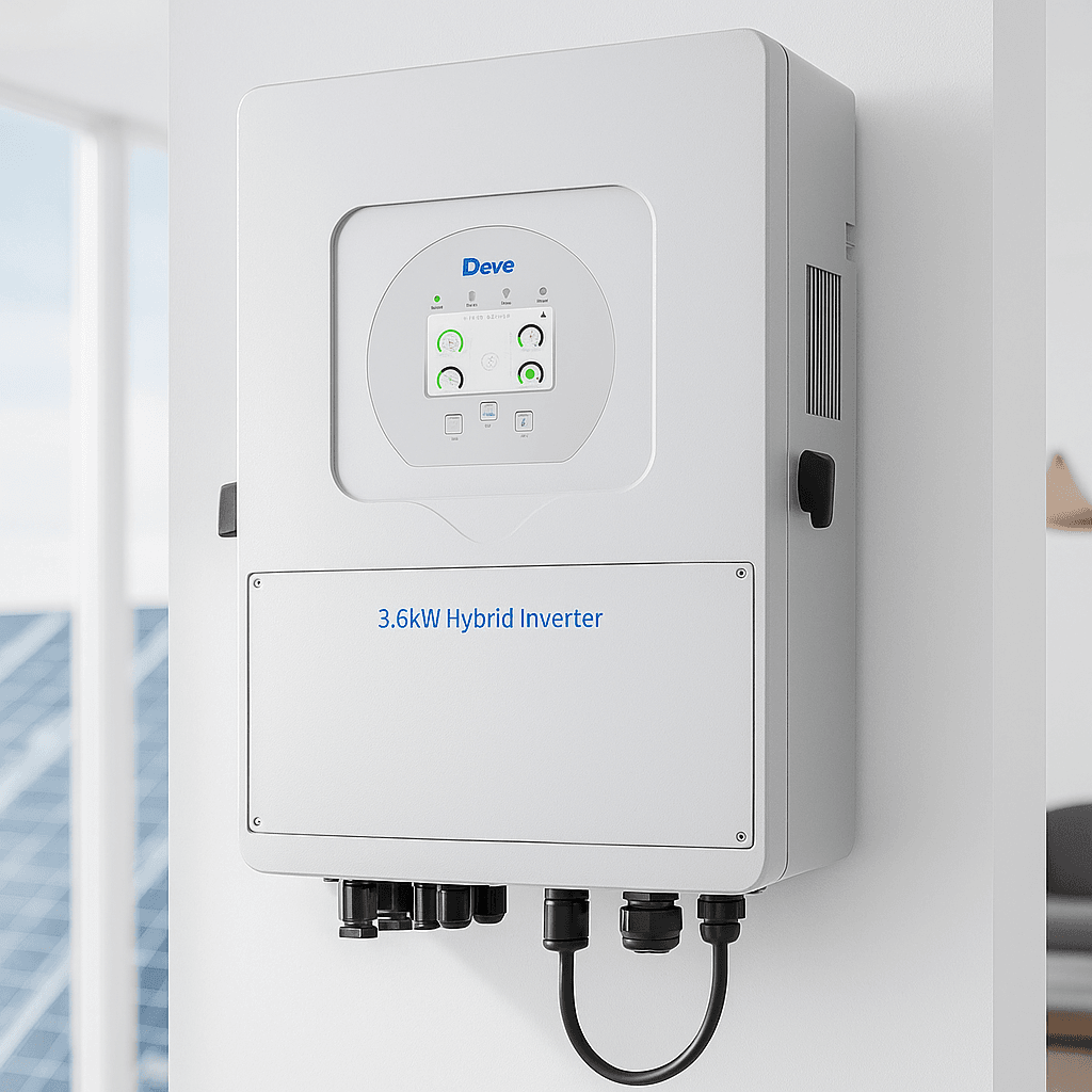Deye 3.6Kw Hybrid Solar Inverter - High-Efficiency Grid-Tie Solar Power System 1 Deye 3. 6kw hybrid solar inverter - high-efficiency grid-tie solar power system