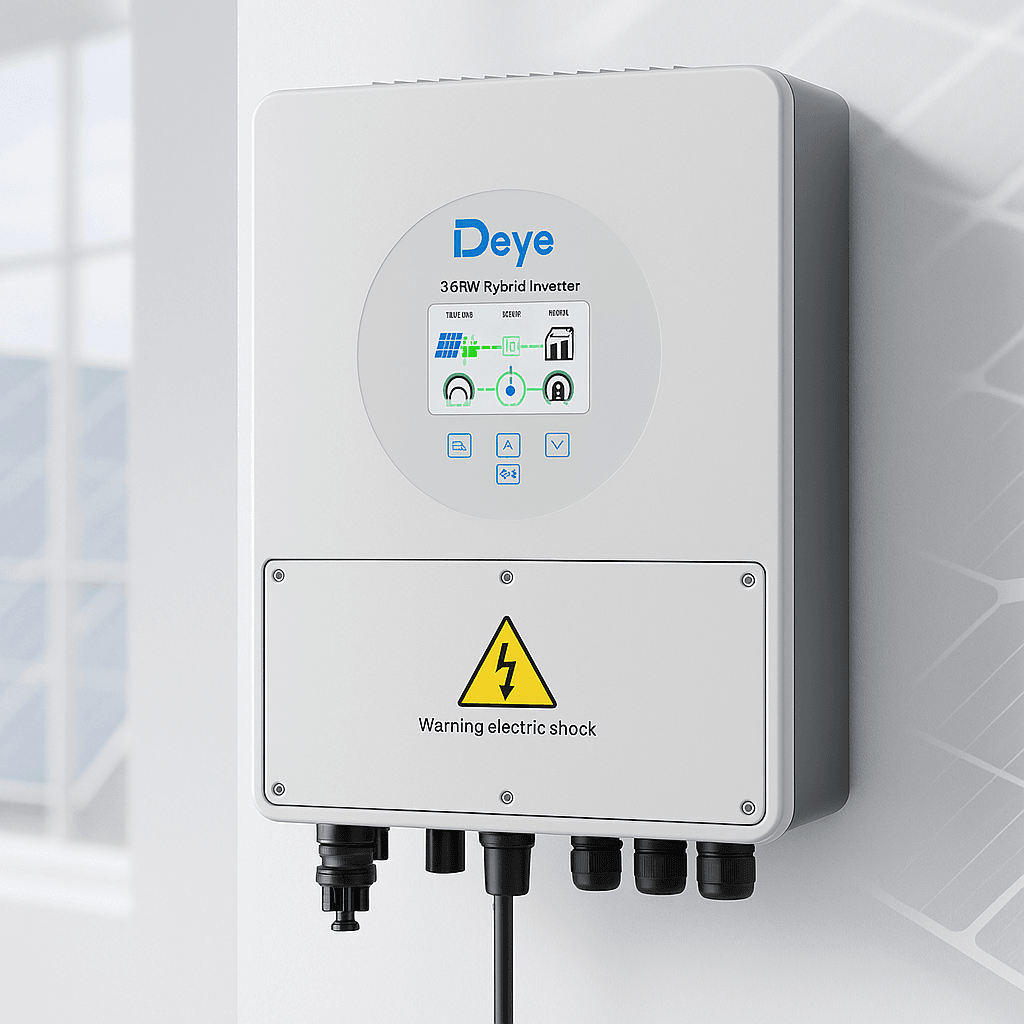 Deye 3.6Kw Hybrid Solar Inverter - High-Efficiency Grid-Tie Solar Power System 3 Deye 3. 6kw hybrid solar inverter - high-efficiency grid-tie solar power system - image 3