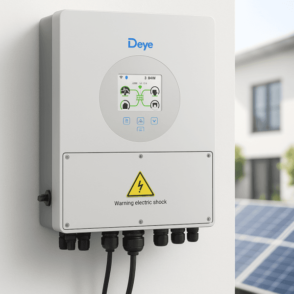 Deye 3. 6kw hybrid solar inverter - high-efficiency grid-tie solar power system - image 4
