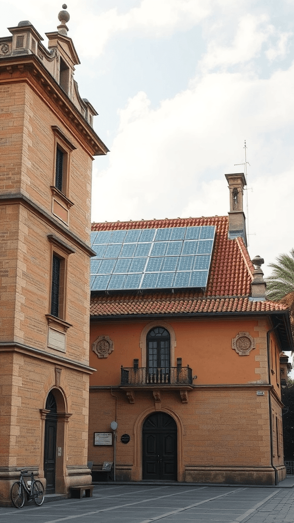 Heritage building solar integration preserving historical architecture 1750645713