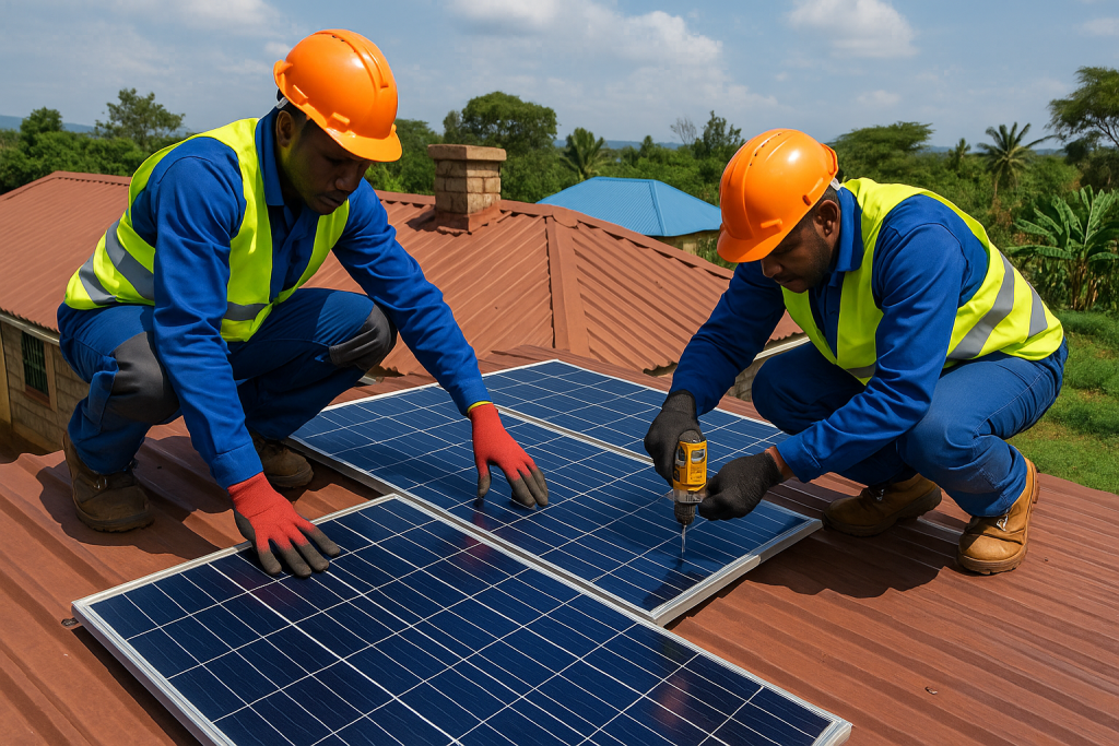 How 3Kw Solar Systems Are Powering Kenya'S Residential Energy Transformation 9 Solar installation kenya