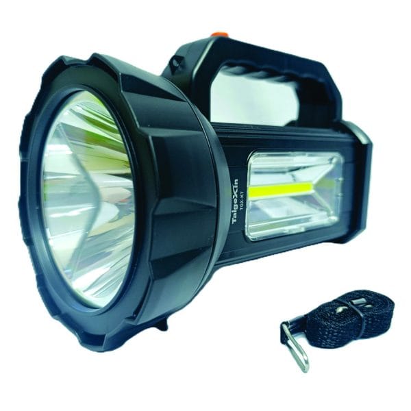 Taigexin tgx-k7 multifunctional solar searchlight - rechargeable led spotlight with solar panel, pop-up function & ac power cord - image 11