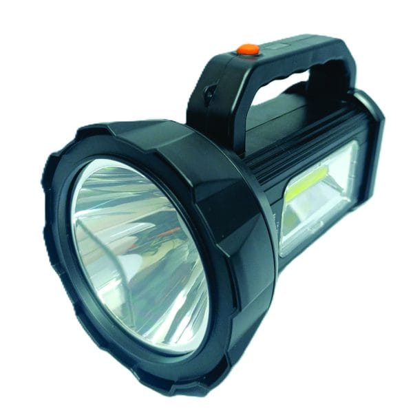Taigexin tgx-k7 multifunctional solar searchlight - rechargeable led spotlight with solar panel, pop-up function & ac power cord - image 5