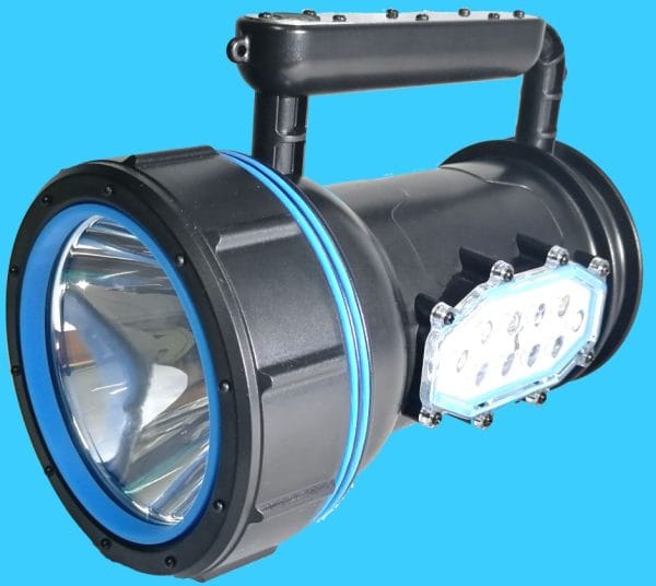 Ip65 explosion-proof rechargeable led hand lamp - dual light source portable searchlight with type-c charging - image 2