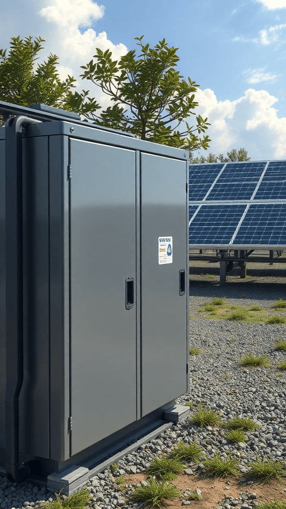 Commercial scale battery storage integration with solar 1752805726