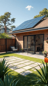 Solar for backyard offices and studio spaces