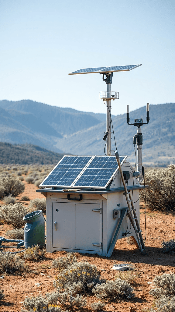 Solarpowered laboratory equipment for field research 1752848919
