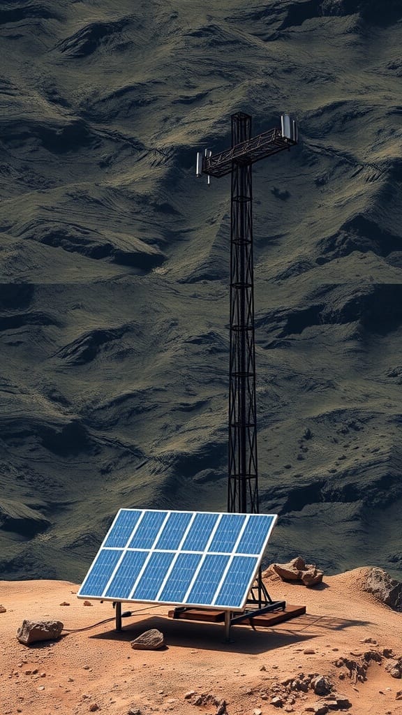 Solarpowered telecommunications for remote areas 1755613725