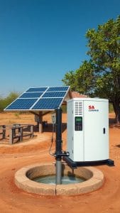 3. 5kva inverter solar borehole solutions for remote communities