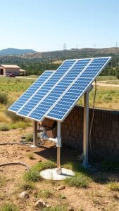 Solar well pump installation: system sizing and design considerations